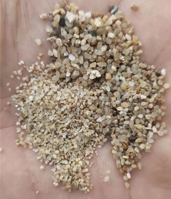 水洗砂，濾料砂