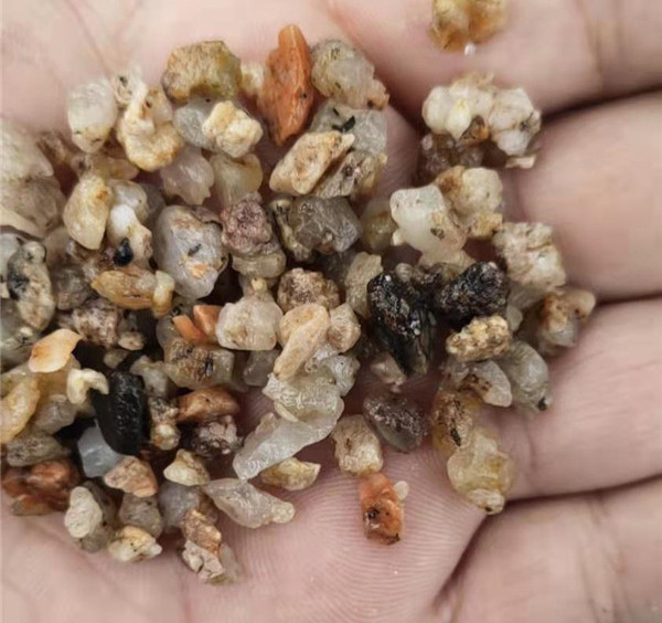 水洗砂，濾料砂